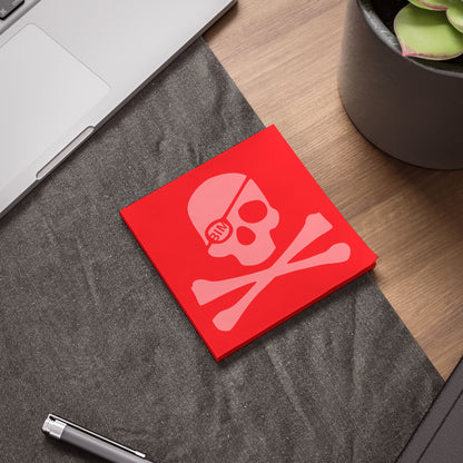 BIM Pirate's Plan-o'-Attack Sticky Notes - Red