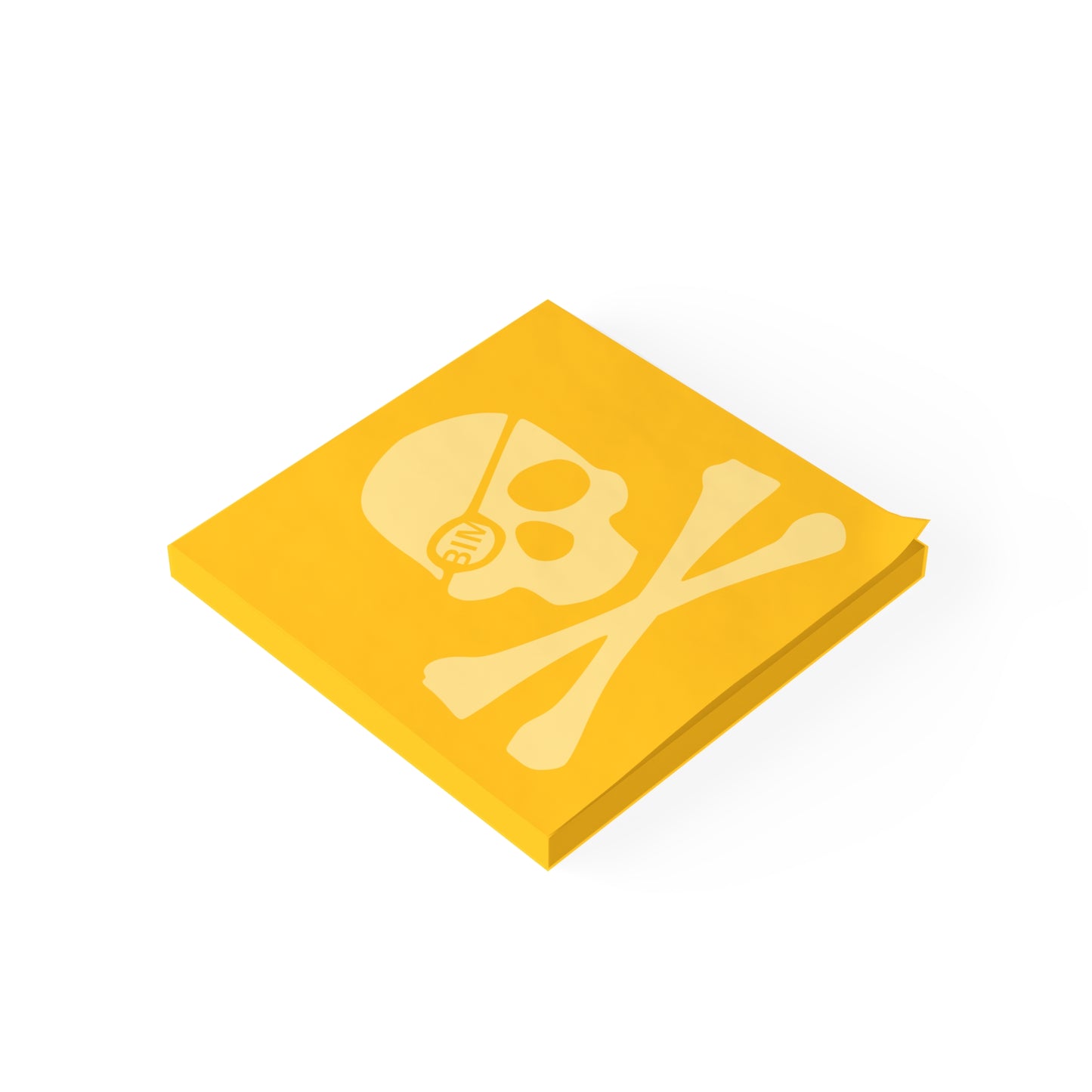 BIM Pirate's Plan-o'-Attack Sticky Notes - Yellow