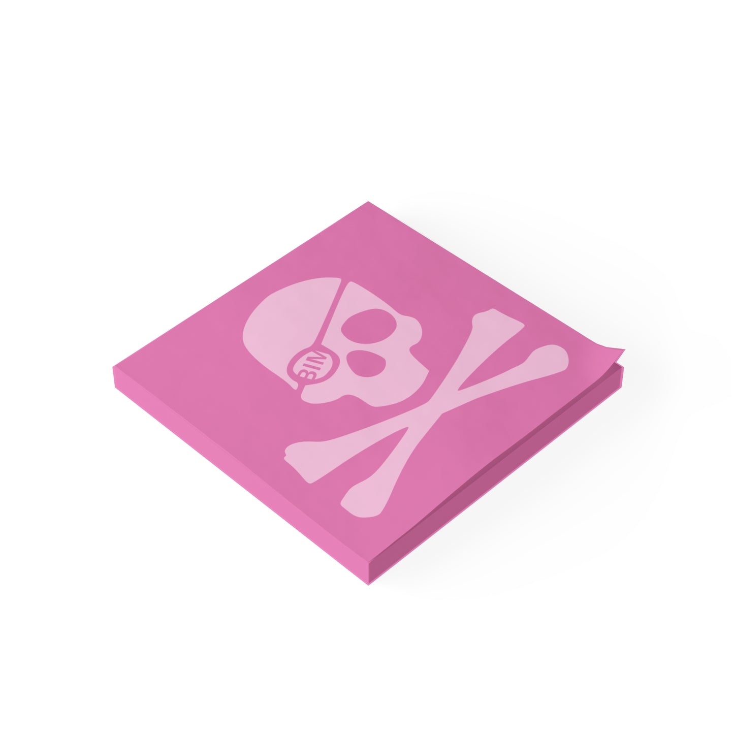 BIM Pirate's Plan-o'-Attack Sticky Notes - Light Pink