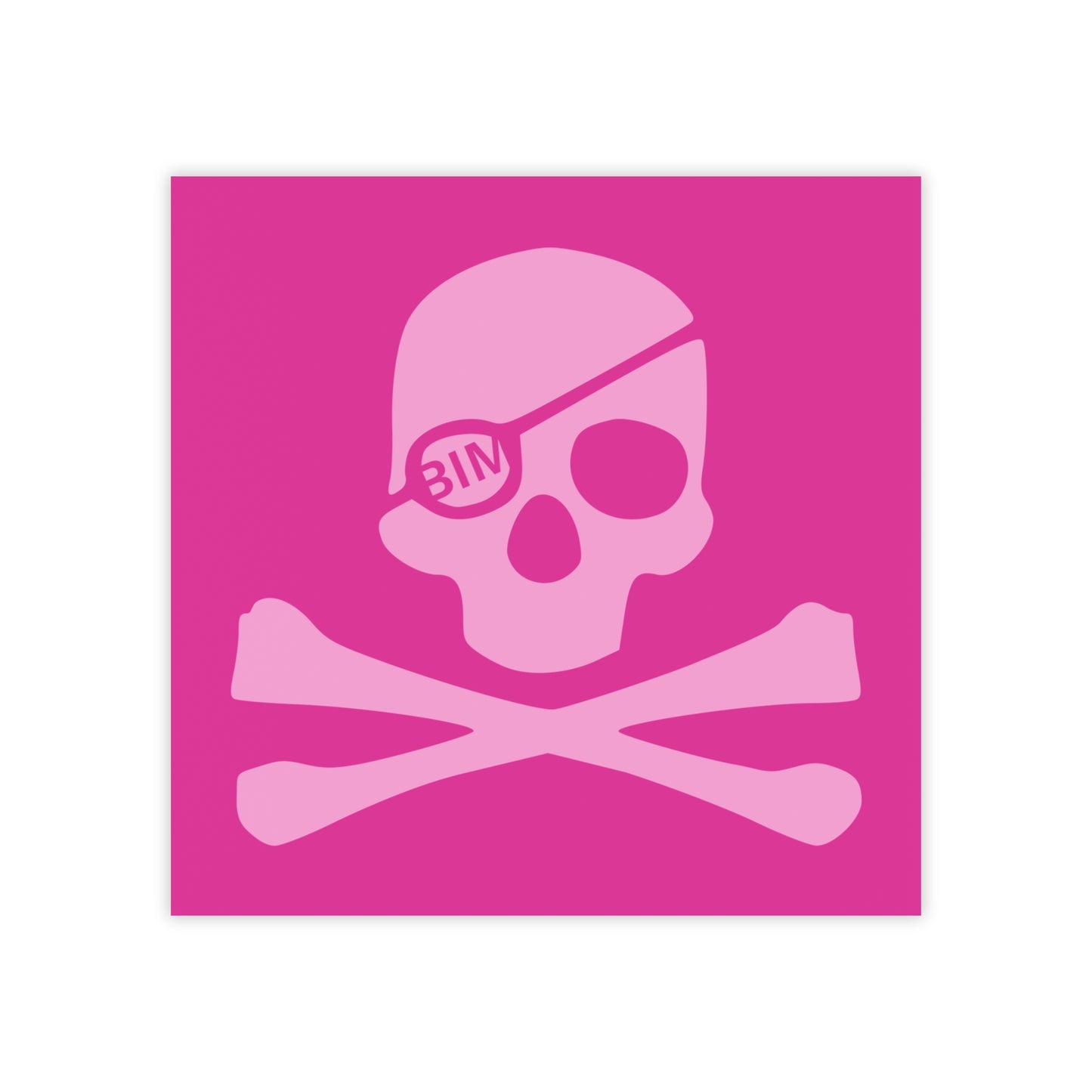 BIM Pirate's Plan-o'-Attack Sticky Notes - Pink