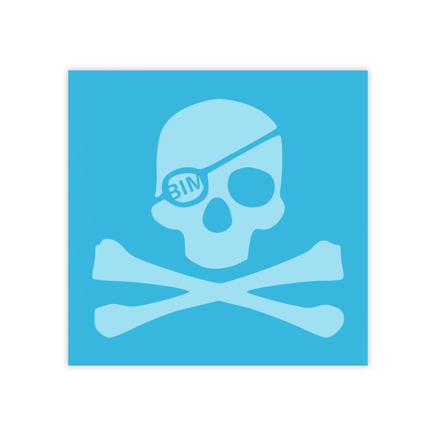 BIM Pirate's Plan-o'-Attack Sticky Notes - Turquoise