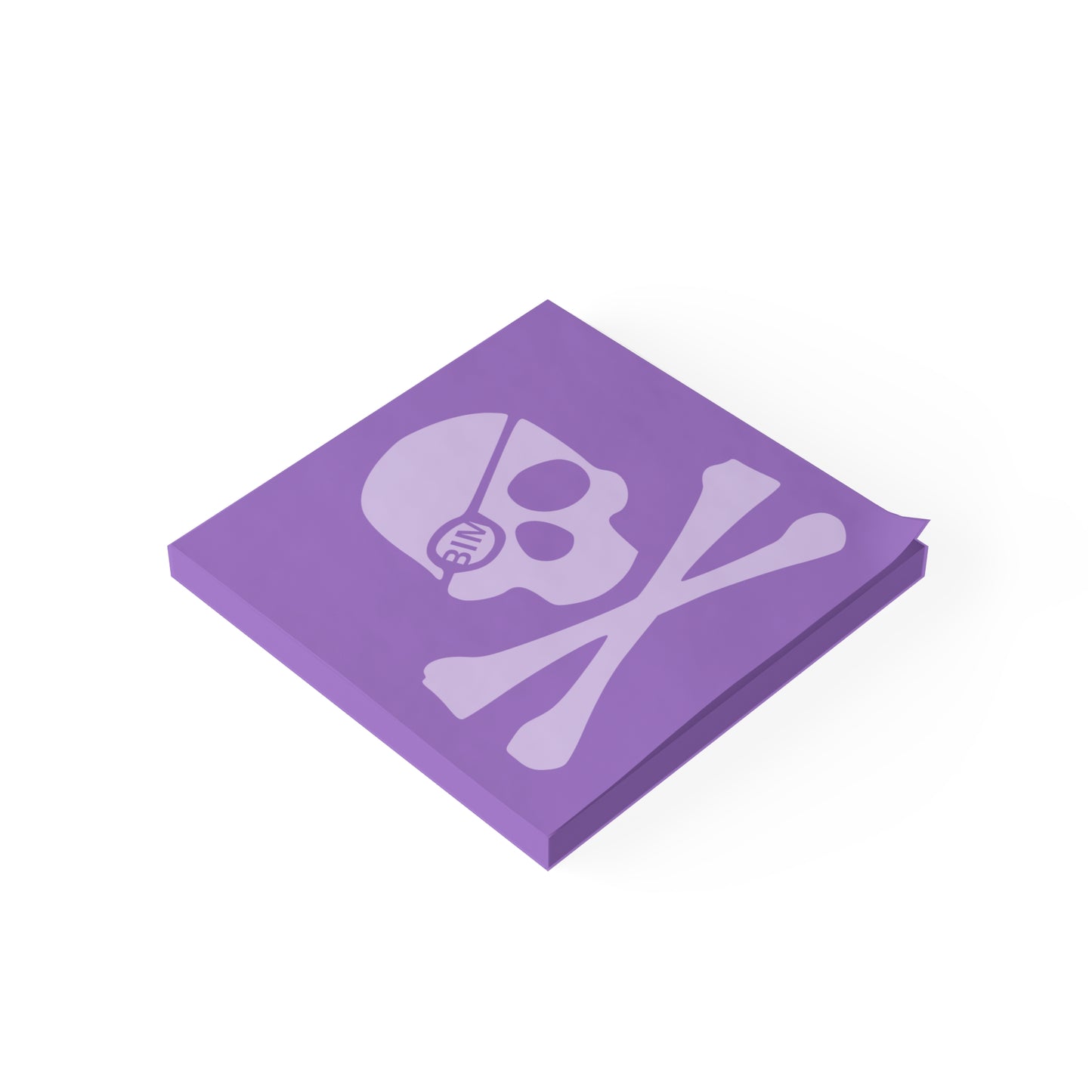 BIM Pirate's Plan-o'-Attack Sticky Notes - Light purple