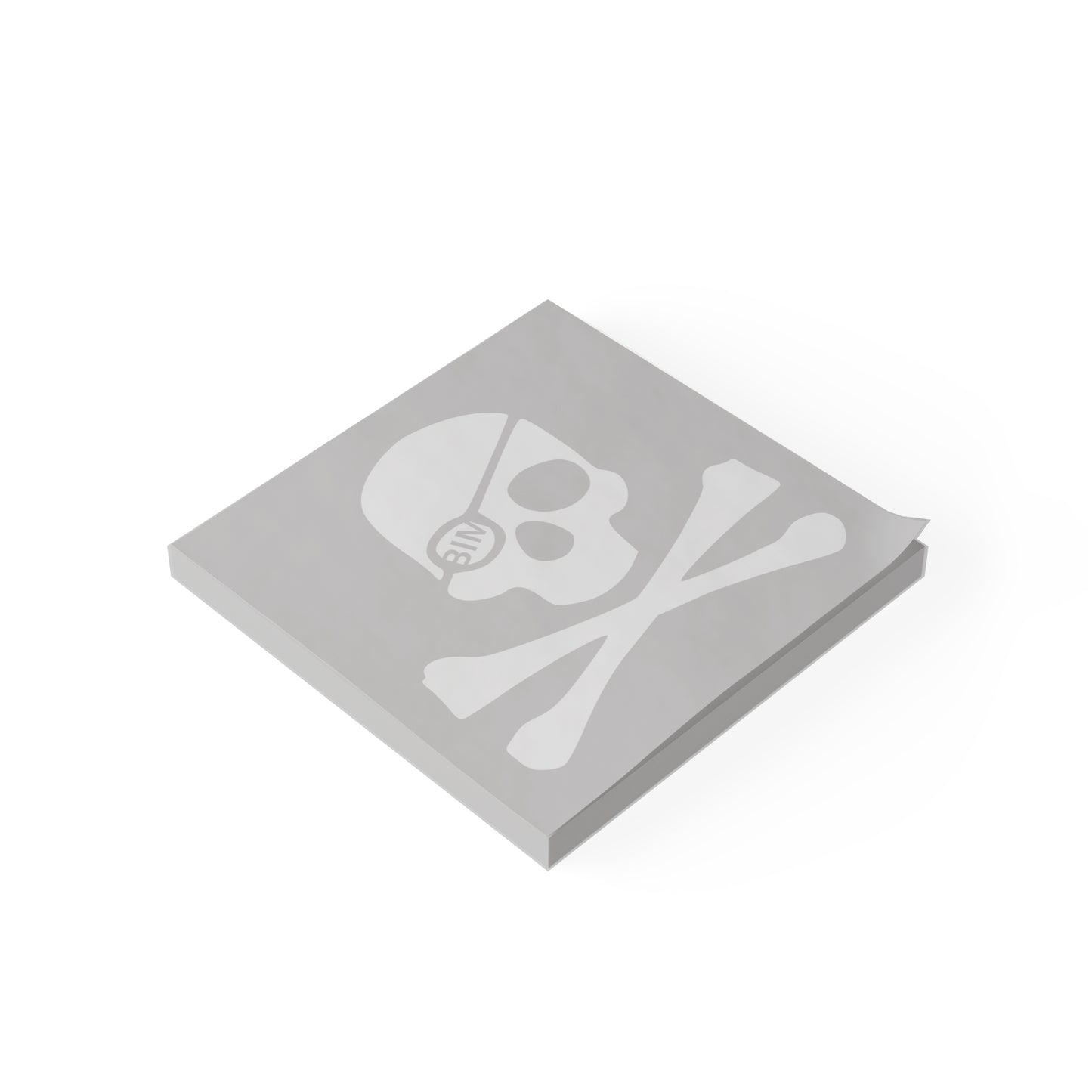 BIM Pirate's Plan-o'-Attack Sticky Notes - Grey