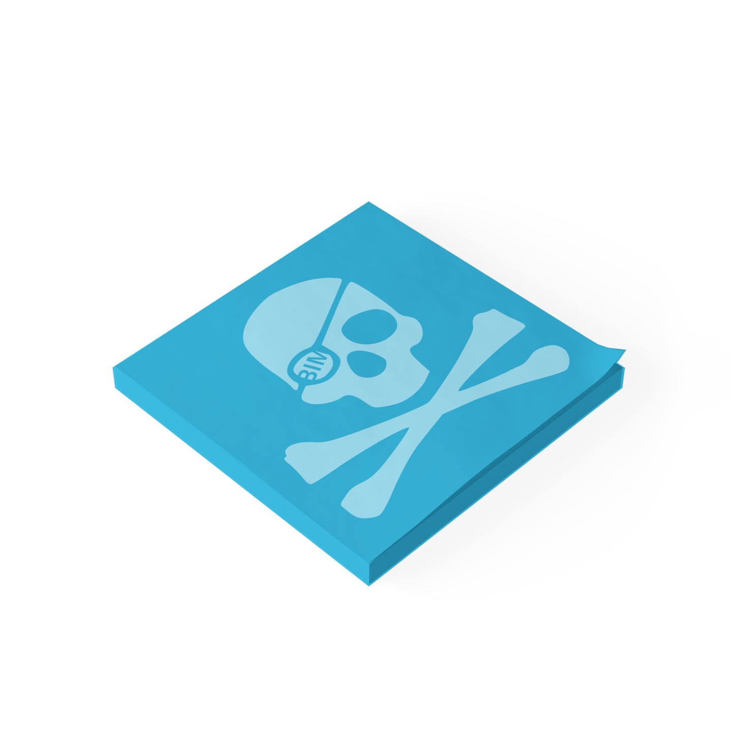 BIM Pirate's Plan-o'-Attack Sticky Notes - Turquoise